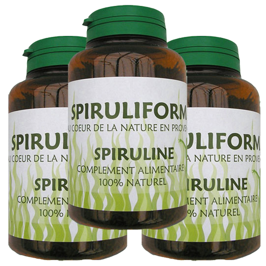 Spiruline 720 comprimés (3 mois de cure)